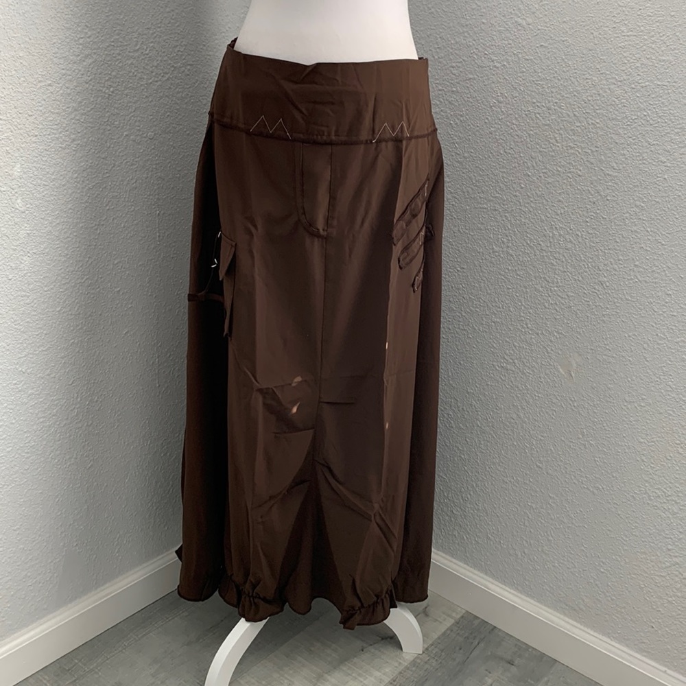 Brown Women's Maxi Skirt
